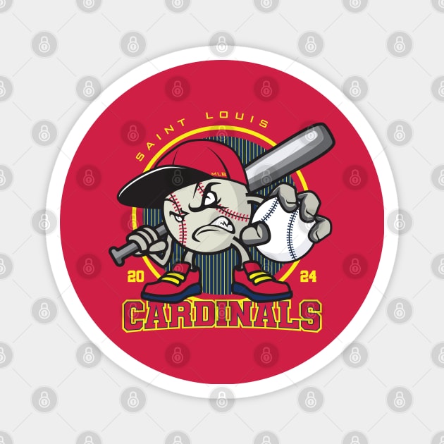 St. Louis Baseball - 2024 Season Magnet by Nagorniak